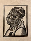 Admiral Ackbar Block Print 