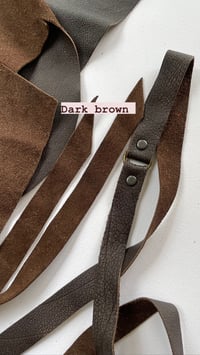 Image 1 of Leather bag straps 