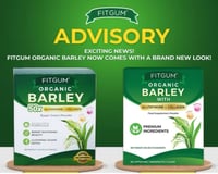 Image 2 of Fitgum- ORGANIC BARLEY W/ glutathione+collagen-10sachet