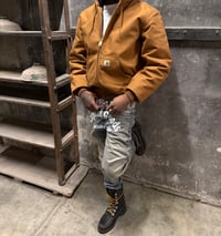 Image 3 of Cap denim burnt