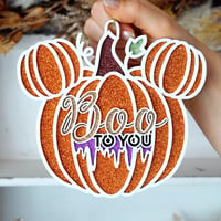 Image 1 of PREORDER BOO Mouse Pumpkin