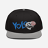 YOLO-Skull-No Regrets Snapback Image 2