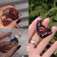 Image 2 of きみょう kimyō | Enamel pin collection