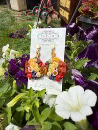 Image 3 of NEW Breakfast Charcuterie Board Earrings