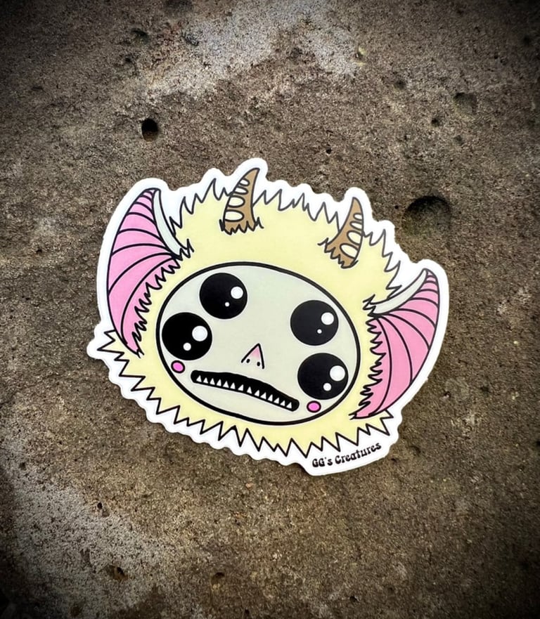 Creature sticker