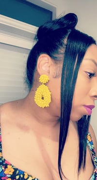 Image 3 of Beaded island vibes earrings 