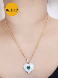 Image 6 of Amaya_ Premium Quality AD Pendant set 