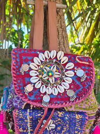 Image 2 of Skiathos back pack bag -pinks