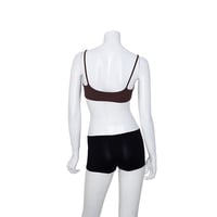 Image 2 of ANM260010 BRALETTE TOP BROWN