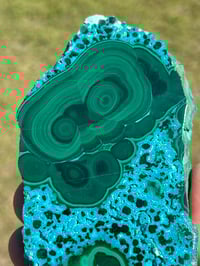 Image 6 of Malachite & Chrysocolla Polished Slab #2305