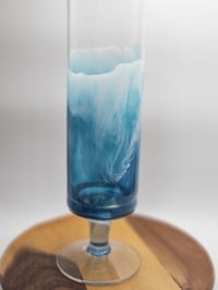 Image 1 of stemmed ocean vase