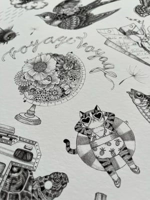 Image of VOYAGE VOYAGE print A4