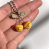 cherry twin necklaces