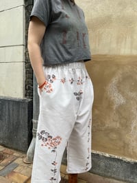 Image 5 of Flower pants (xs-xxl)