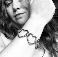Image 2 of Hearts Bracelet
