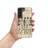 Image 1 of Antique Anatomical Illustration Skeletons and Bones Clear Case for Samsung®