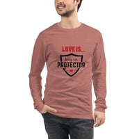 Image 1 of Her Protector: Unisex Long Sleeve Tee
