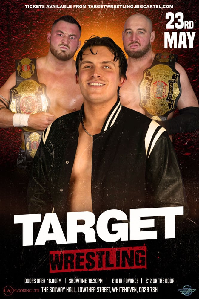Image of Target wrestling live in Whitehaven 23rd May