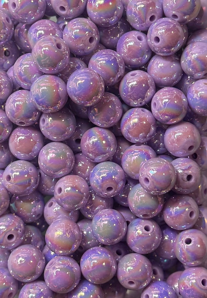 Image of AB 16mm Purple Beads 