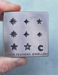 Image 4 of Celestial Star And Moon Impression Die Shot Plate