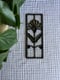 Image of Small folk flower - clear waterglass