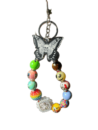 Image 1 of Rainbow NBC Wristlet 