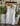 H & M white ruffle vest