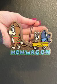 {Mahogany Coconut Scented} Bluey Momwagon Freshie