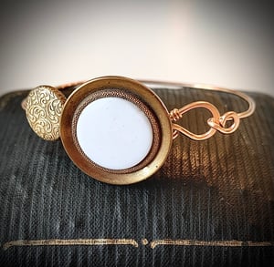 Image of "Chantily" Bronze Button Bracelet