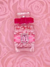 Decorated Pearl-Filled Perfume Bottles