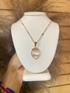 “MAMA” DIAMOND HEART 14K GOLD PLATED NECKLACE