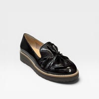Image 3 of DJANGO & JULIETTE OCLEM CHOCOLATE WRINKLE PATENT