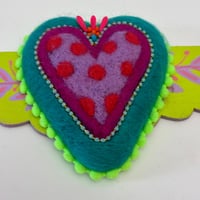 Image 2 of Winged Heart - Polka Dots 