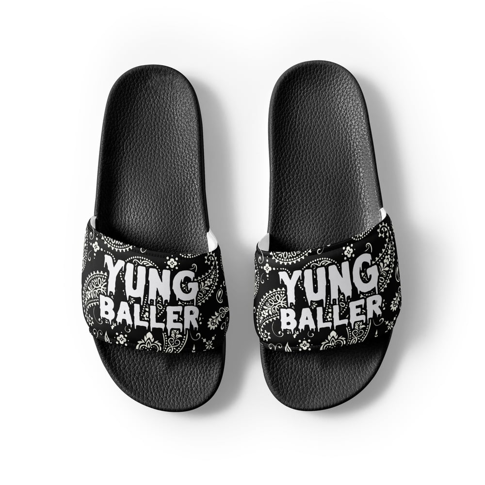 Men's Paisley Slides