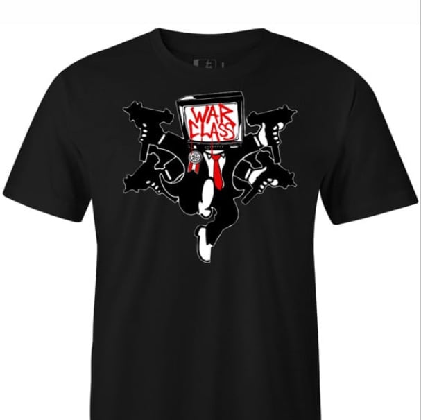 PreOrder - WarClass X TVheadATX  Tshirt Collab