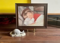 Image 1 of Oil Portrait of a Sleeping Boy 