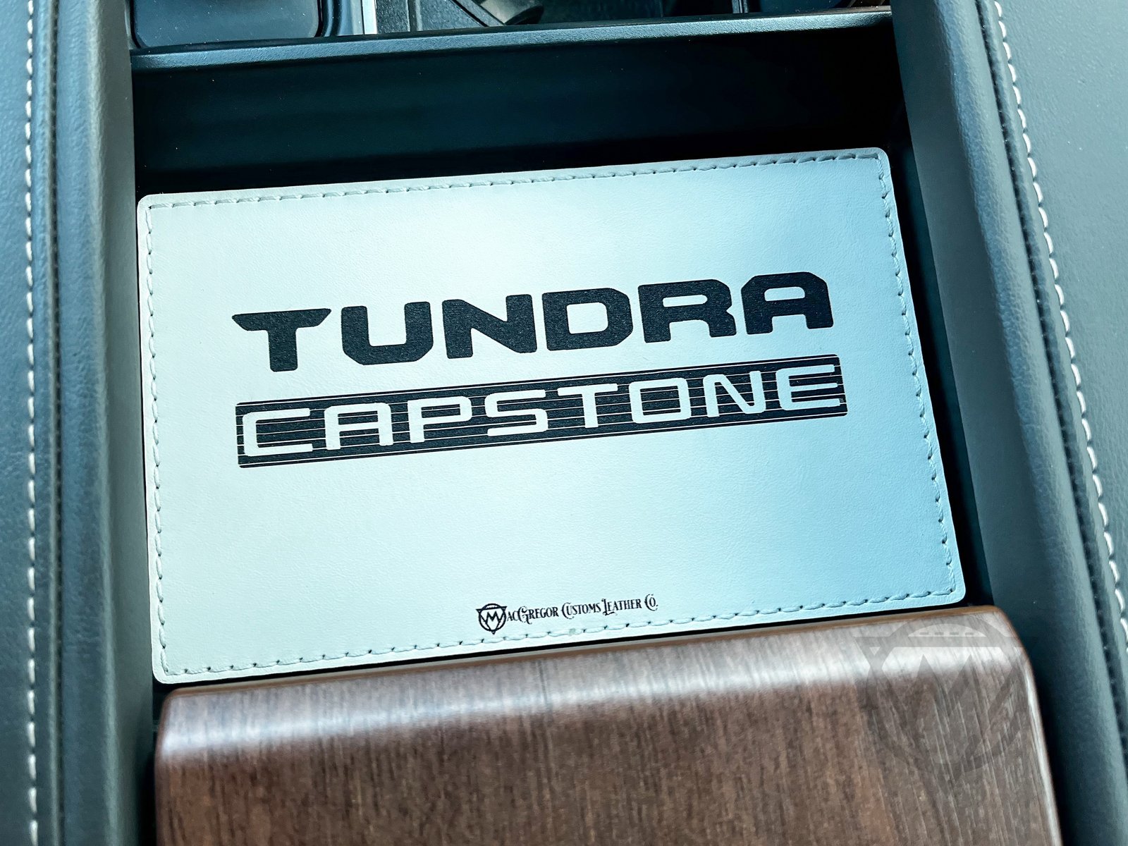 TUNDRA / SEQUOIA Console Insert | MacGregor Customs Leather Co.