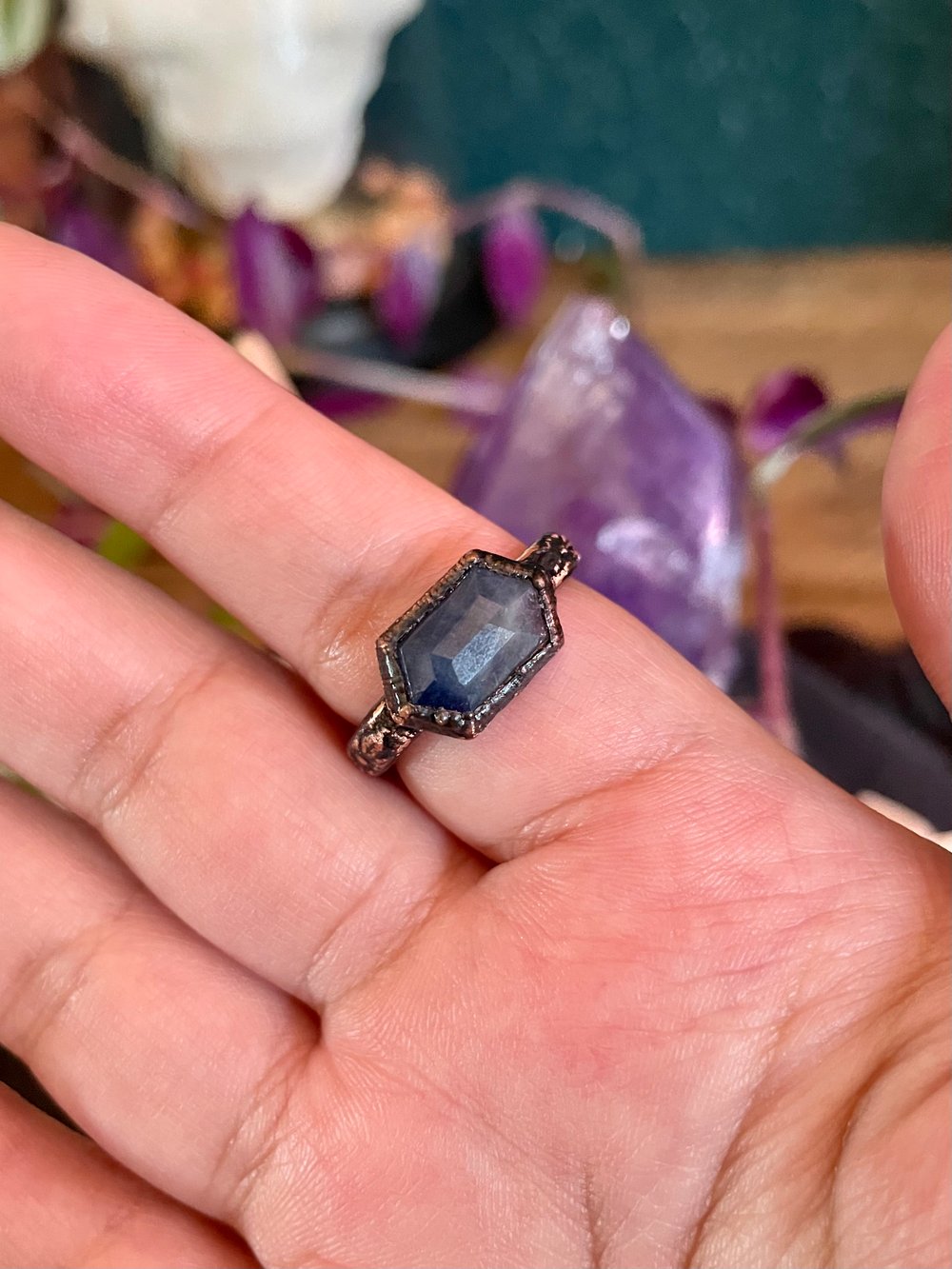 Kyanite Ring | Size 8.5