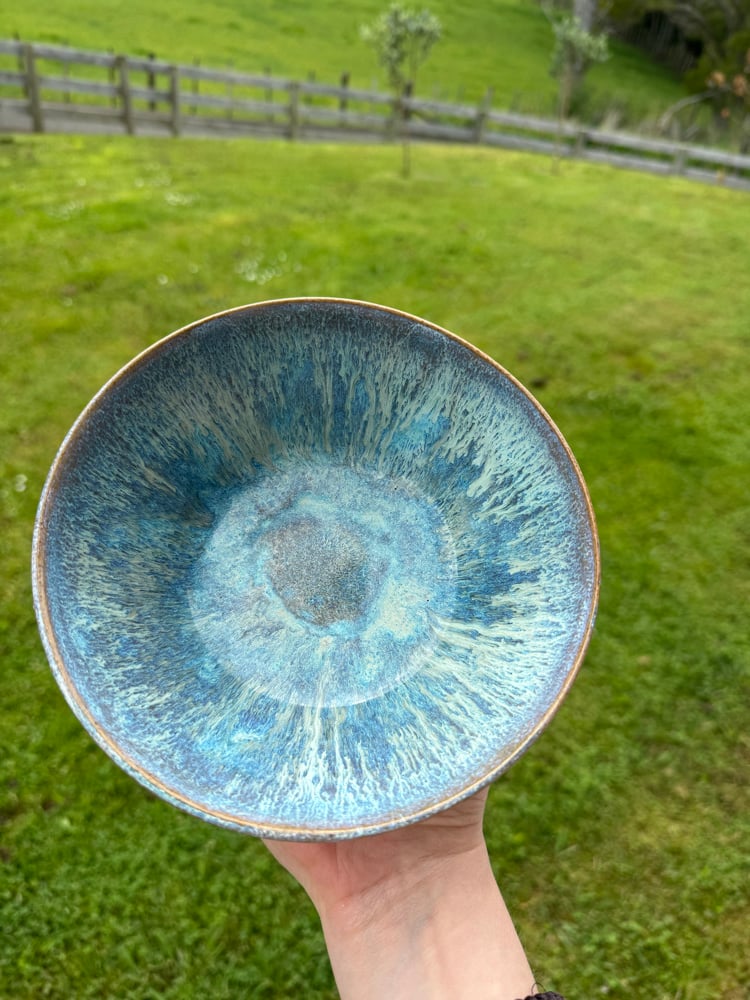 Image of 2nd Blue Dribbly Bowl