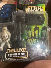Image 1 of star wars deluxe snow trooper 