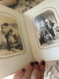 Image 6 of Ancien album-photo début 1900, avec clous en métal doré