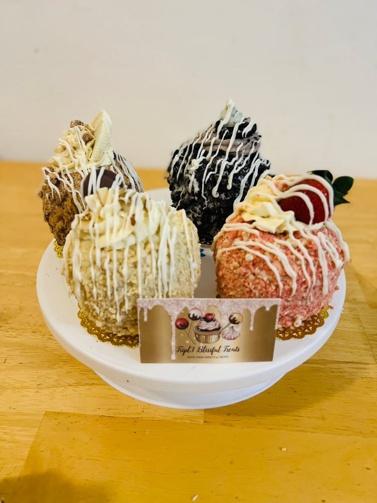 Image of Stuffed Chocolate Covered Apple 
