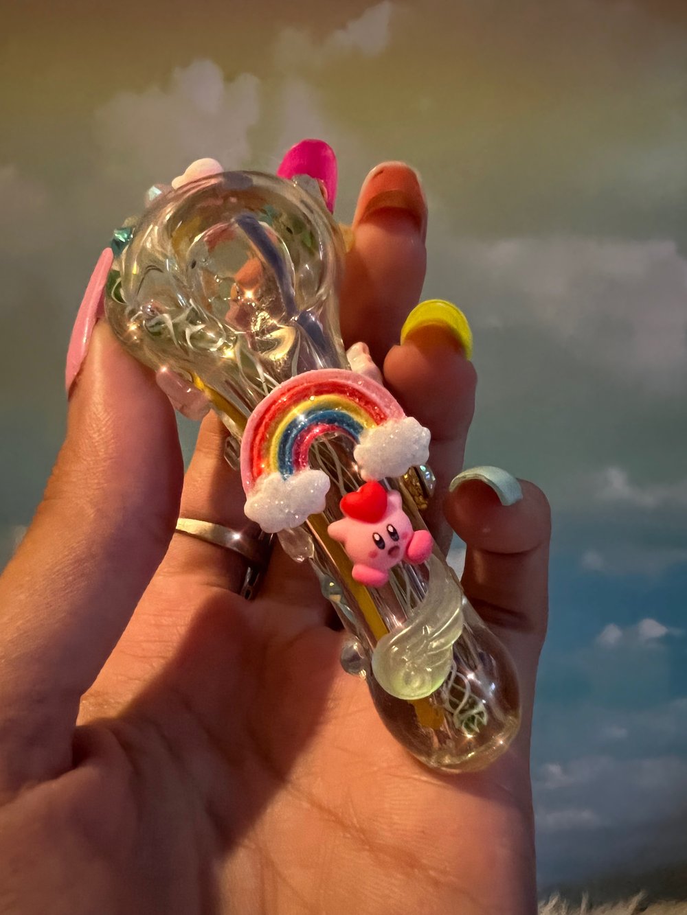 Rainbow 🌈 kirby pipe