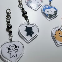 Image 2 of matching bestie keychains