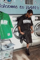 Image 4 of Black Denim Set Diamond 