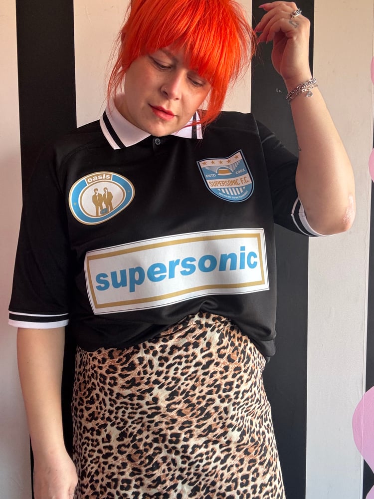 Image of oasis football tee limited edition 