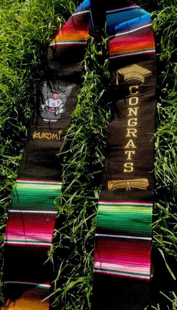 Image of Kuro mi  - Sarape Graduation Stole