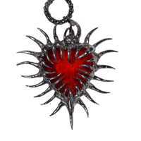 Image 3 of Garnet Heart #1