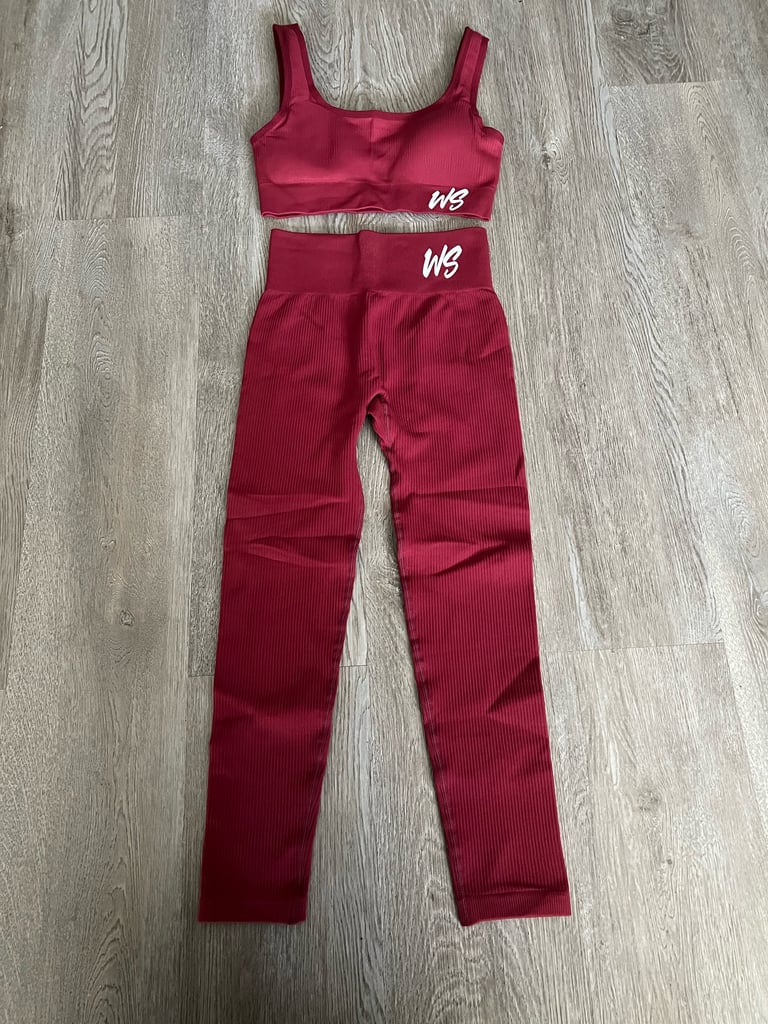 Waist snatched 2pc set 