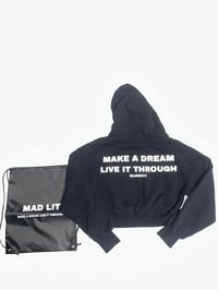 Image 2 of MAD LIT SIGNATURE 2025 LIMITED EDITION CROP-TOP HOODIE